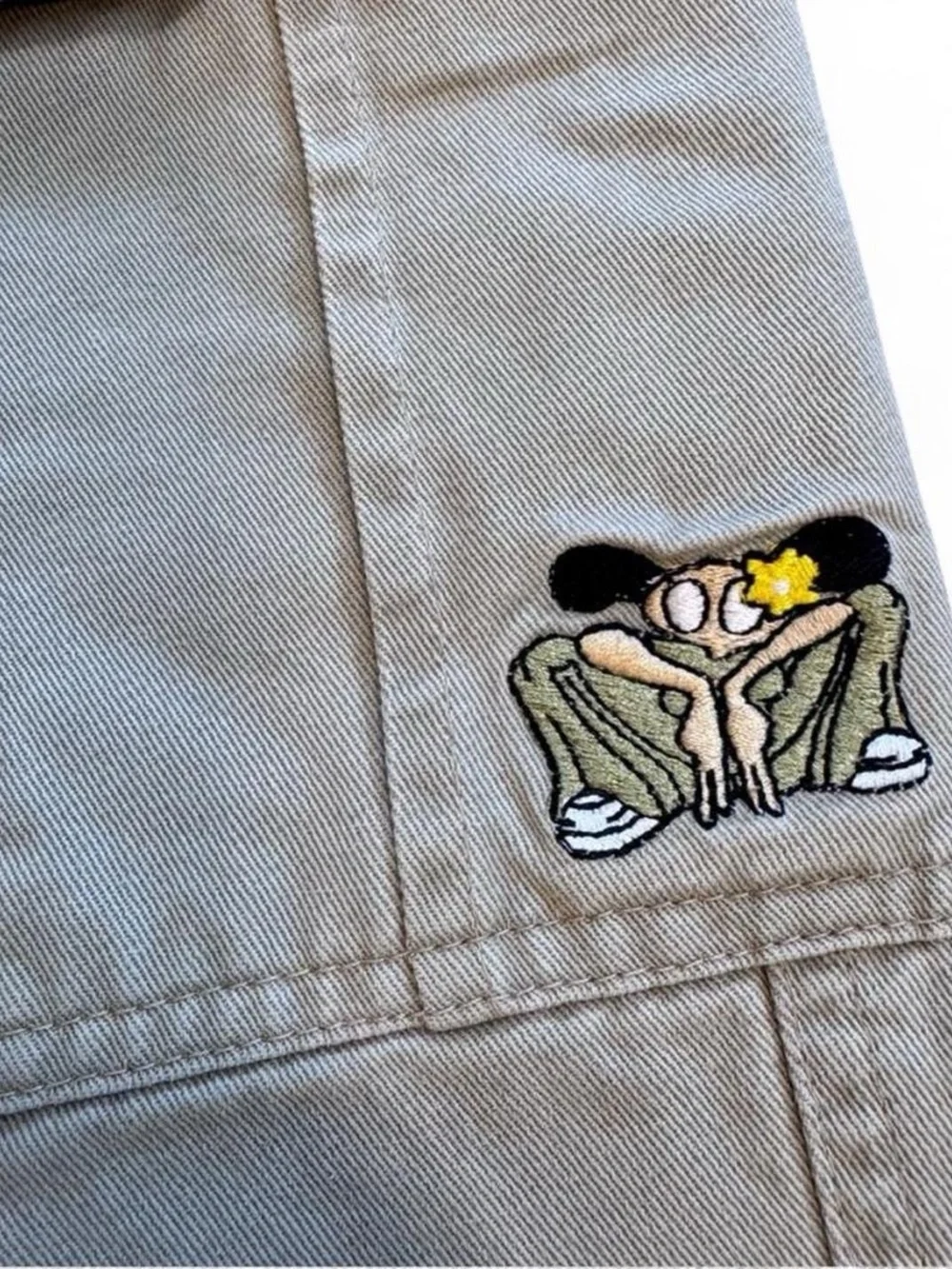 Vintage Buggirl skater rave cargo shorts